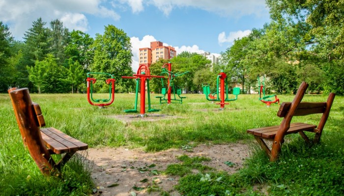 Relaxační fitpark (dolní) Mokřiny